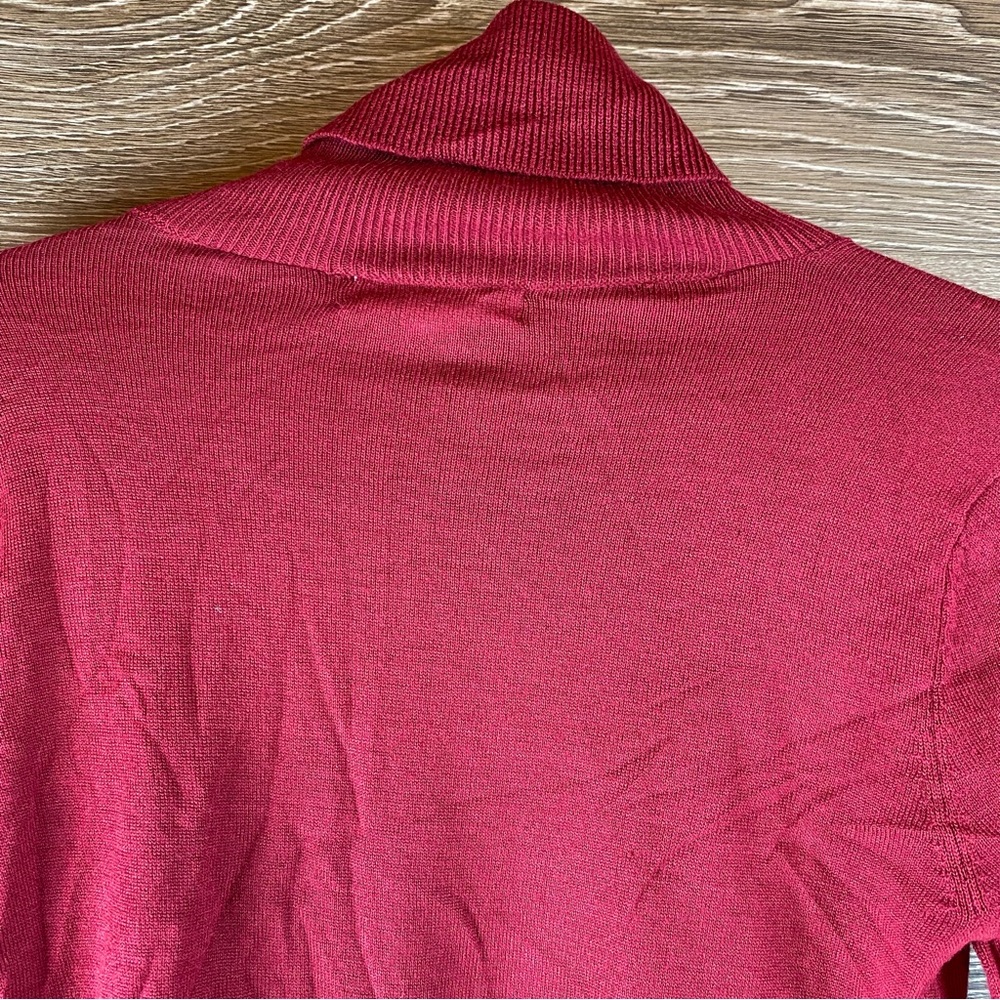 1901 Merino Wool Blend Turtleneck Sweater NWOT - Picture 6 of 6